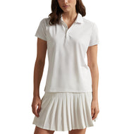 RLX Ralph Lauren Women's Tour Performance Golf Shirt - Ceramic White