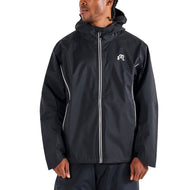 Malbon Cloudburst Golf Rain Jacket - Black