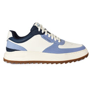Cole Haan GrandPrø Crossover Waterproof Wide Golf Shoes - Ivory/Navy