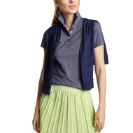 彼得·米拉(Peter Millar)女子信天翁高尔夫球球衫 - 海军