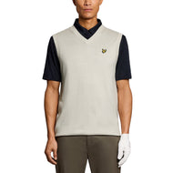 Lyle & Scott Golf V Neck Light Weight Vest - Cloud
