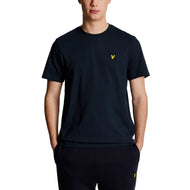Lyle&Scott Plain高尔夫T恤 - 黑海军