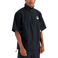 Malbon Pine Golf Windshirt - Black