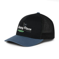 Travis Mathew Swing Season Snapback Golf Cap - Black
