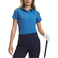 Under Armour 女式 ArmourDry 高尔夫 Polo 衫 - 黑色