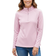 Peter Millar Women's Sugar Stripe Perth 1/4 Midlayer - Palmer Pink