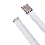 Under Armour stretch织带高尔夫腰带 - 白色 /光晕灰色