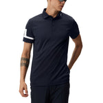 J.Lindeberg Heath Regular Fit Golf Polo Shirt - Navy