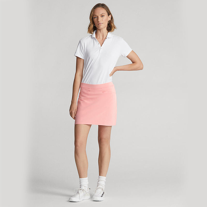 RLX Ralph Lauren 女式褶裥 Aim 裙裤 17 英寸 - 粉红色