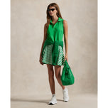 RLX Ralph Lauren女子无袖旅游表演Polo衬衫 -  Tiller Green