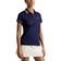 RLX Ralph Lauren Women's Tour Pique Golf Shirt - Refined Navy/Ceramic White/Hot Pink