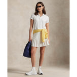 RLX拉尔夫·劳伦（Ralph Lauren）女子旅行表演高尔夫衬衫 - 陶瓷白色