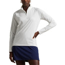 RLX Ralph Lauren Women&#39;s Stretch Jersey Quarter-Zip Pullover - Ceramic White