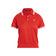 RLX Ralph Lauren Women's Tour Pique Golf Shirt - Bright Poppy/Ceramic White