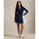 RLX Ralph Lauren Women's Active Cable Knit A-Line Golf Skort - Refined Navy/Ceramic White Multi