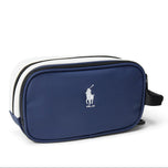 RLX Ralph Lauren Embroidered Logo Golf Pouch - Refined Navy/Ceramic White