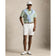 RLX Ralph Lauren 印花轻质气流高尔夫 Polo 衫 - 内陆绿色萨凡纳藤