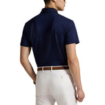 RLX Ralph Lauren Tailored Fit Polo Bear Pique Golf Polo Shirt - Refined Navy