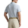 RLX Ralph Lauren Tailored Fit Printed Airflow Golf Polo Shirt - Office Blue Boogey Texture