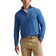 RLX Ralph Lauren Cotton Blend 1/4 Zip Golf Pullover - Tide Pool Blue Heather