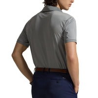 RLX Ralph Lauren Tailored Fit Lightweight Airflow Golf Polo Shirt - Peak Grey