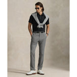 RLX Ralph Lauren量身定制的轻巧气流高尔夫球球衫 -  polo黑色