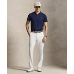 RLX Ralph Lauren 尖头定制合身高性能高尔夫 Polo 衫 - 精致海军蓝