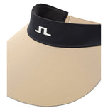 J.Lindeberg 女式 Ada 宽高尔夫遮阳镜 - 黑色