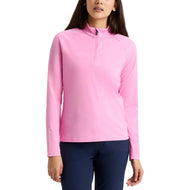 Rohnisch Women's Addy Long Sleeve Golf Shirt - Fuchsia Pink