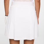 J.Lindeberg妇女Alesia高尔夫球裙 - 白色
