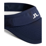 J.Lindeberg Women's Attain Golf Visor - JL Navy