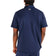 Malbon Block Placket Golf Polo Shirt - Navy