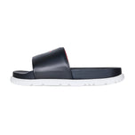 Malbon Buckets Slides - Black/Red