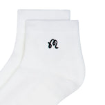 Malbon Women's Capri Ankle Golf Socks - White