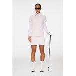 J.Lindeberg妇女Cassie高尔夫球球衫 - 灰色丁香