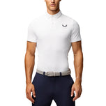 Castore Club Classic Polo Golf Shirt - White