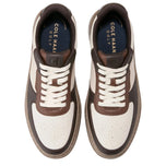Cole Haan GrandPrø Crossover Waterproof Wide Golf Shoes - Ivory/Madeira