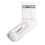 J.Lindeberg Connel Golf Sock - White