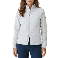 Cross Women's Bandon Hybrid Golf Jacket - Pale Grey