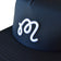 Malbon M Golf Snapback Cap - Navy