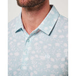 Travis Mathew Featherweight Cove 高尔夫 Polo 衫 - Azzurro