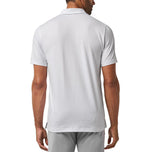 Travis Mathew Featherweight Salt Breeze Golf Polo Shirt - White
