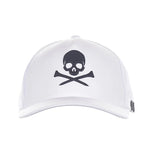 G/Fore Golf Cap Skull & T's Trucker Snapback - Snow