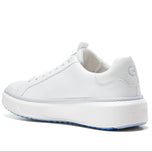 Cole Haan Women's GrandPrø Topspin Waterproof Golf Shoes - Optic White/Heather Gray