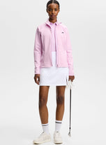 J.Lindeberg Women's Dena Sleeveless Golf Polo Shirt - Orchid Bouquet