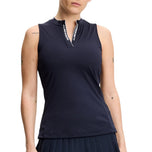 J.Lindeberg Women's Leya Sleeveless Golf Top - JL Navy