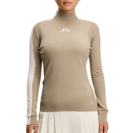 J.Lindeberg Women's Adia Knitted Golf Sweater - Brindle
