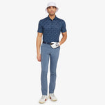 Galvin Green Marlo Breathable Golf Polo Shirt - Moonlight Blue/Navy