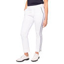 Golftini Women's Stretch Ankle Golf Pants - White/Navy