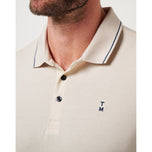Travis Mathew Happier Hour Golf Shirt - Birch